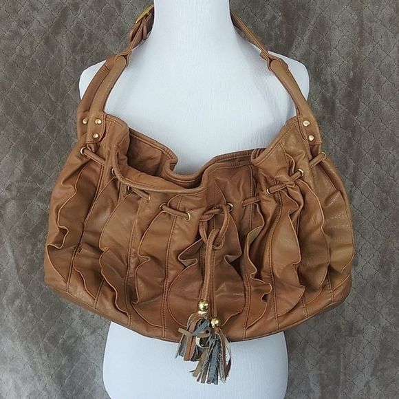 Ebisu Handbags - eBisu tan bag 